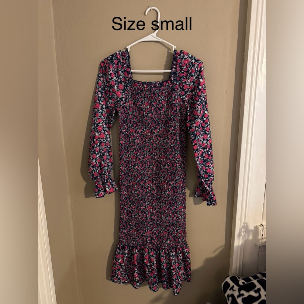 Floral Long Sleeve Dress